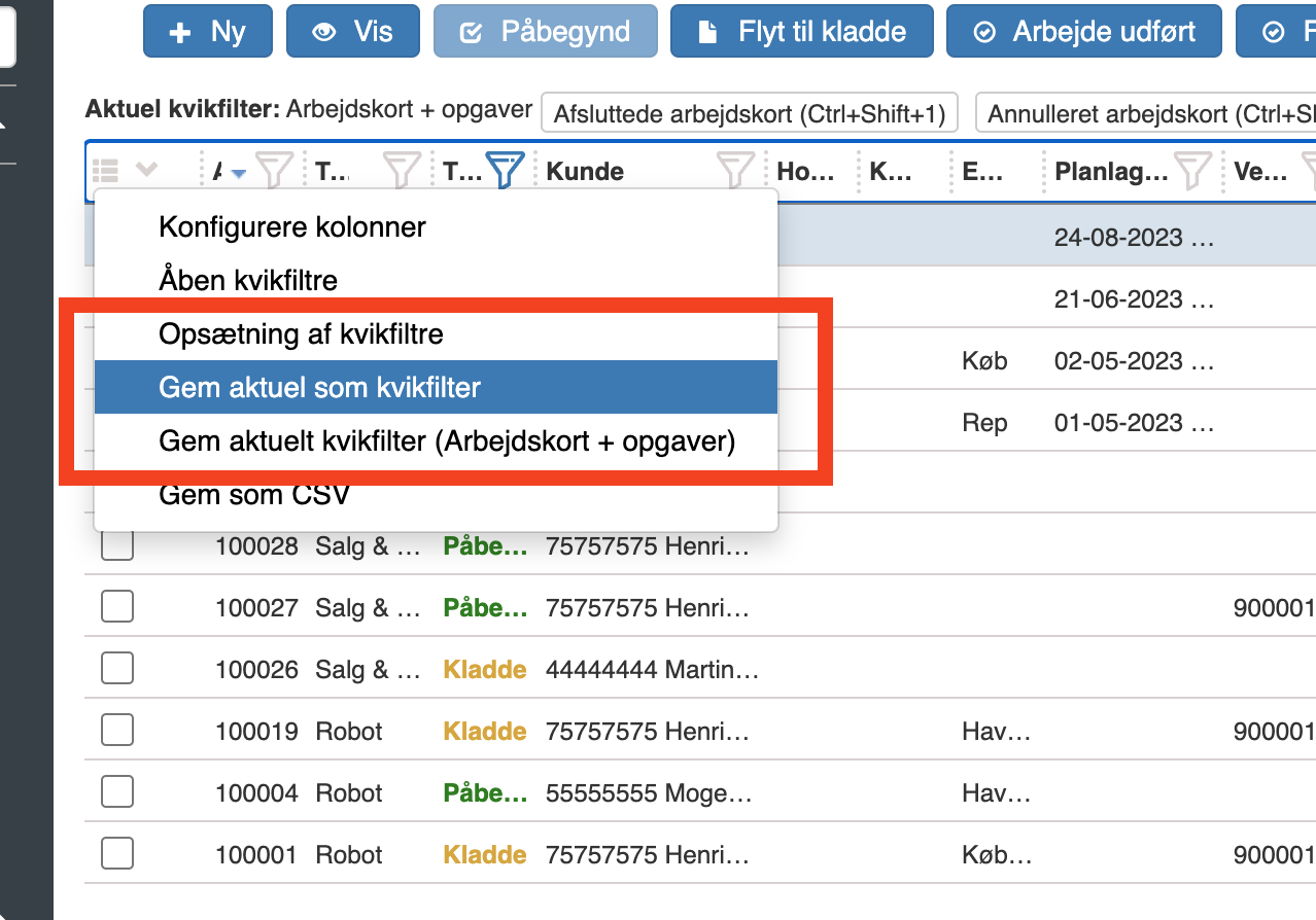 Gem aktuelt som kvikfilter - Sapera